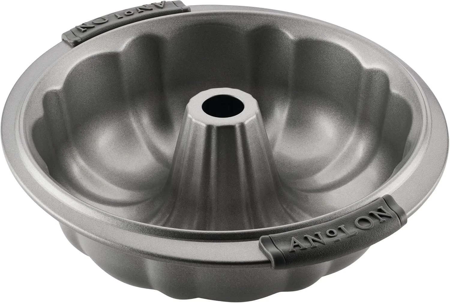 Advanced Nonstick Fluted Mold Baking Pan, 9.5 Inch, Gray, Carbon Steel