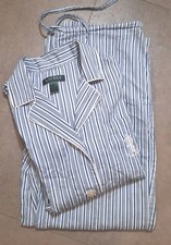 Ralph Lauren PJ Set Stripes Women Size Small Pre-owned