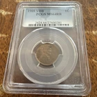 1909 VDB United States Lincoln Wheat Penny PCGS Graded MS 64 BN