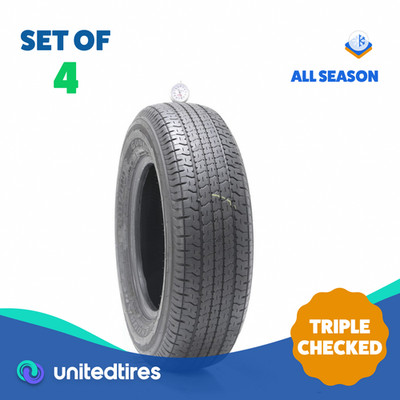 Set of (4) Used ST 205/75R15 Goodyear Endurance 107/102N - 6-7.5/32 (15JIX)