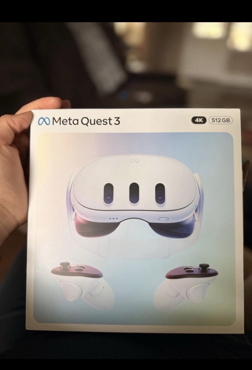 Meta Quest 3 512GB with BOBOVR Charging Head Strap for sale online