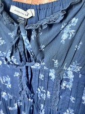 AE American Eagle Corset Floral Midi Dress Size S NEW