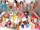 Lot of 32 Vintage Barbie Skipper Skooter Stacie Kelly Baby Kevin 60s - 2000s XB3