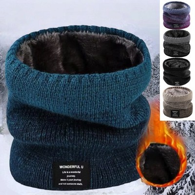 Winter Schal Halswärmer dicker Fleece Loop Schals Herren Damen Kinder Outdoor