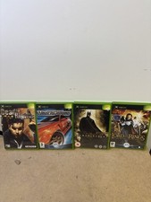 Xbox Original Game Bundle 4 Games Need For Speed , Batman ,lord Of The Rings,
