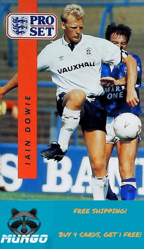 1990 Pro Set Iain Dowie #124 card