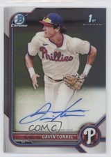 2022 Bowman Chrome Prospect Auto Gavin Tonkel #CPA-GTL Auto 0u79