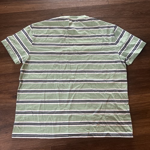 Polo Ralph Lauren Polo T Shirt Striped Green Men’s L Classic Fit - Picture 3 of 5