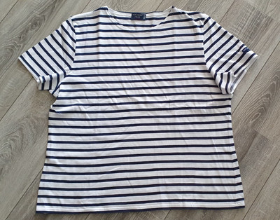 Saint James l'atelier Damen Shirt kurzarm Gr. 48