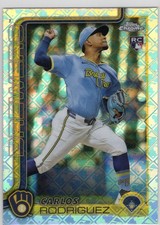 2025 Topps Chrome Logofractor Edition - Carlos Rodriguez #201