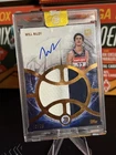WILL RILEY ROOKIE PATCH AUTO /25 | TOPPS THREE BASKETBALL | RELIC PRIME CARD