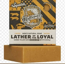 2X Dr. Squatch x Harry Potter “Lather Of The Loyal” Hufflepuff Edition Bar Soap
