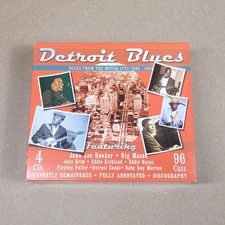 Detroit Blues - Blues From The Motor City 1938-1954 - 4CD Set JSP7736