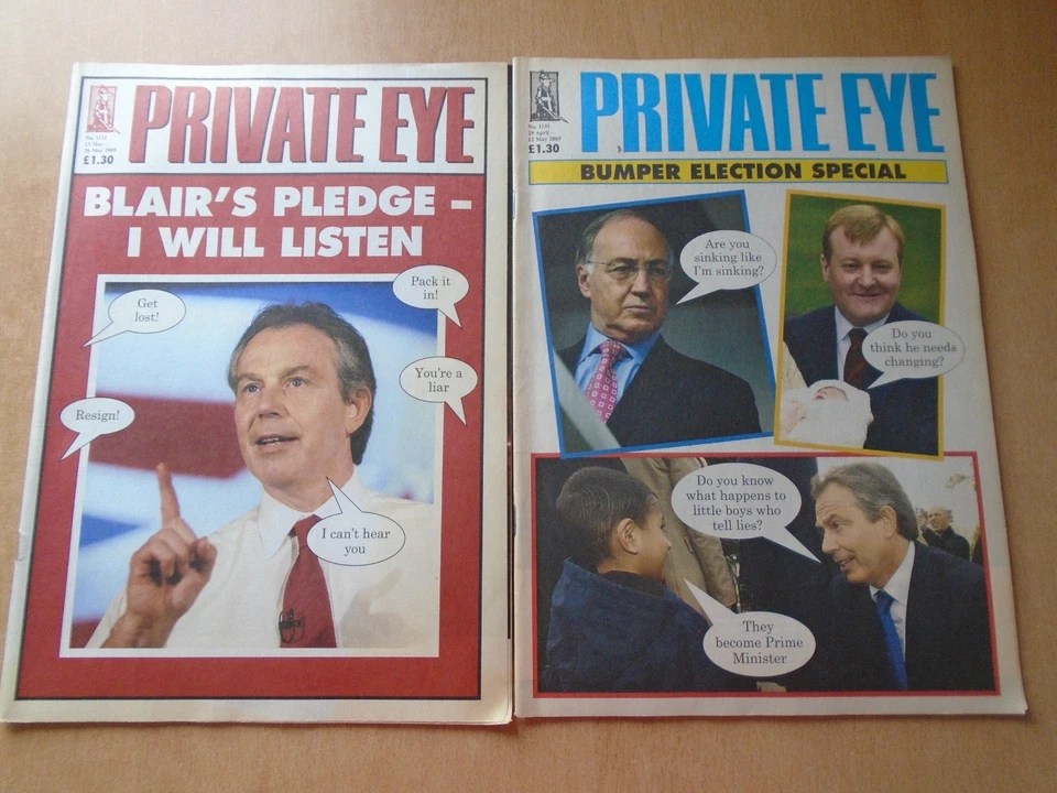 Private Eye - 28 different issues from between 2005 & 2006. See pics below. - Image 2 of 4