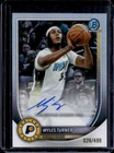 2025-26 Bowman Myles Turner Chrome Auto Autograph Refractor #/499 Pacers