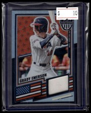 2024 Panini S/S USA Baseball  Grady Emerson 15U National Team Materials PE