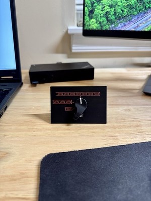 Moveable HK Selector Switch Decoration and Business Card Holder MP5