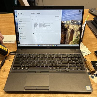 #ad 5 UNITS Dell Precision 3540 15quot; i7 8665U 8GB 256 M.2 SSD Win11 Pro $800.00