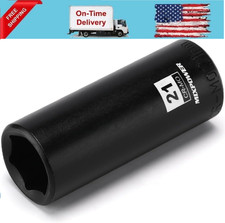 12 Inch Drive Deep Impact Socket Cr-mo 21mm 6 Point Radius 21mm 12 Inch Drive Deep Impact Socket Cr-mo 21mm 6 Point Radius 21mm