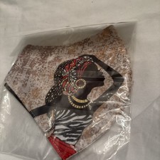 Maszt na twarz Bawełna Afrykański nadruk wielokrotnego użytku, osłona maski na twarz