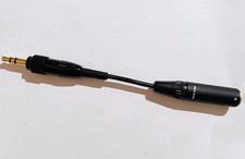 Shure Microphone To Sony UWP UTX B40, UTX B03 Adapter TA4F To 3.5mm. US Seller