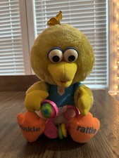 Playskool Baby 15 Big Bird Sesame Street Interactive Stuffed Animal Plush 1988