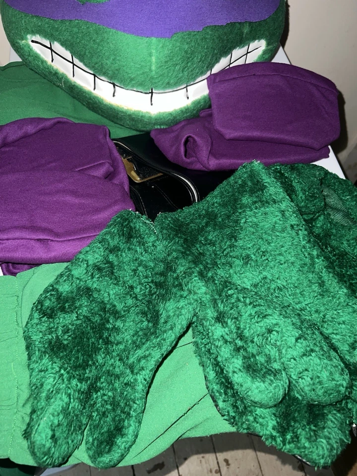 Disfraz de Tortugas Ninja Adolescentes Mutantes Donatello - Juego Completo con Máscara, Guantes Foto 2 de 4