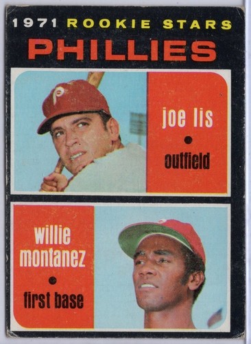 1971 Topps #138 Phillies Rookie Stars in EX Condition