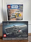 Lego 40917 The Darksaber Star Wars GWP Set & 30728 The Razor Crest Set Lot NEW