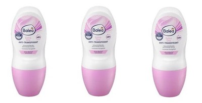 3XBALEA DM COSMETICS ANTIPERSPIRANT ROLL-ON DEO EXTRA DRY 50ML  3X50ML INCL.DUTY