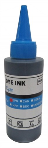 10 Cyan Bulk Dye Refill Ink 100ml for EPSON