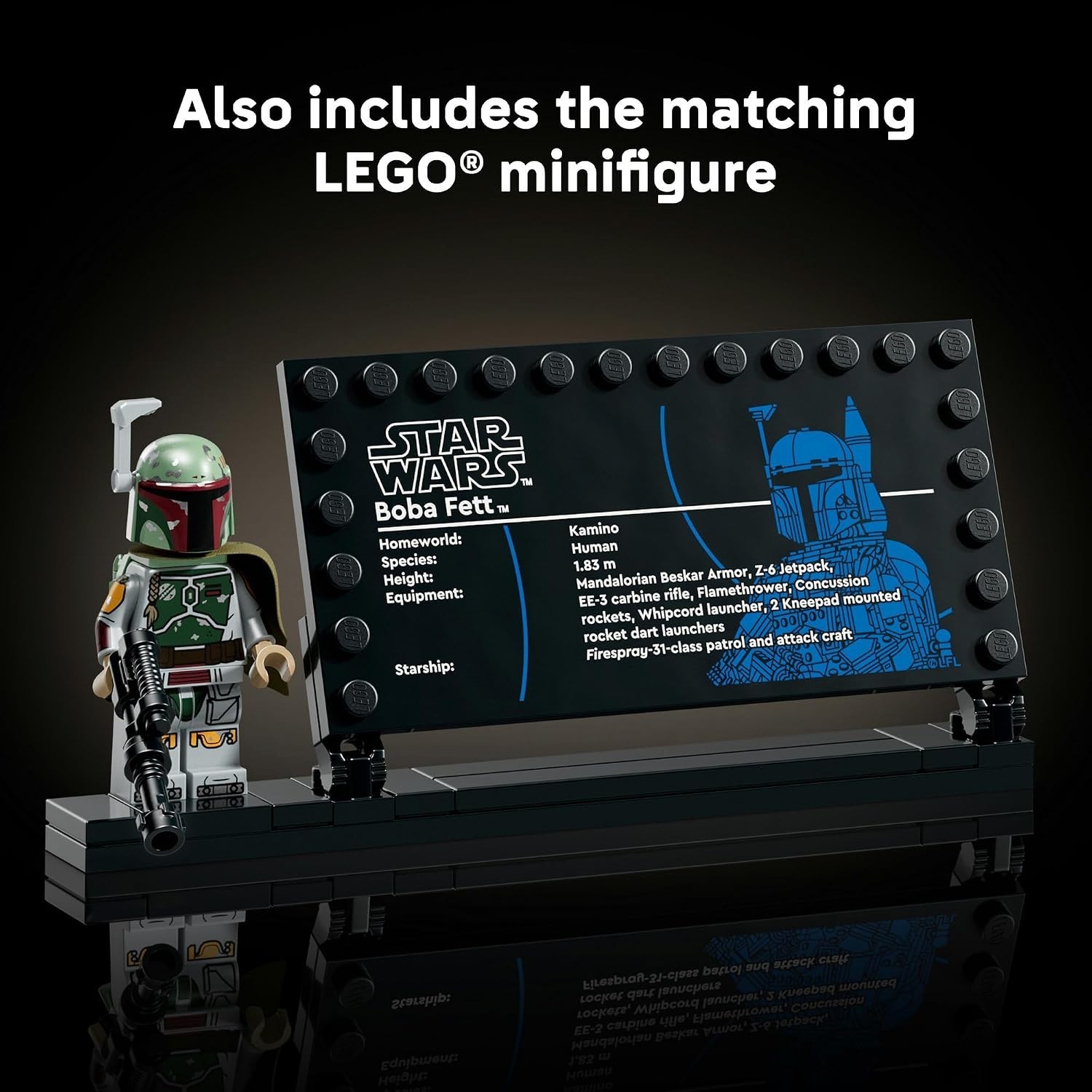 LEGO® Star Wars: Return of the Jedi™ Boba Fett™ Figure 75455 Collectable Buildin — image 5