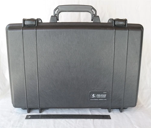 New Pelican 1490 Brief Laptop Camera / Gear Case W/ Foam (no keys)