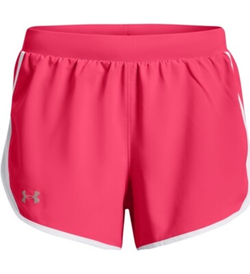 Under Armour Women's Fly by 2.0 Running Shorts Shock Pink, XXL
