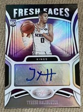 Tyrese Haliburton - Certified Fresh Faces Auto Rookie RC # FS-HAL - Kings Pacers