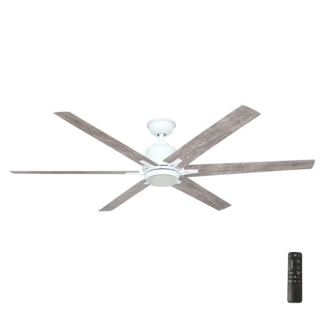 Home Decorators 1002633449 60 Ceiling Fan Iron Finish 1158399