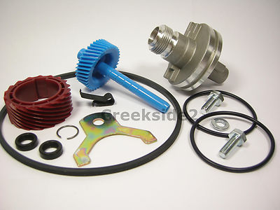 17 & 35 TH350 700R4 Speedo Setup Kit - Housing Gears Seals Retainers