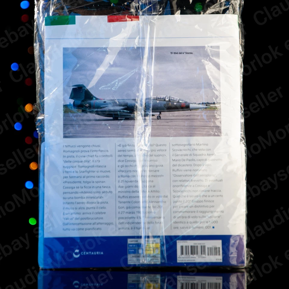 ⭐ Aeronautica Militare TF-104G Starfighter Grosseto 98 Centauria die cast 1/100 - Immagine 2 di 4