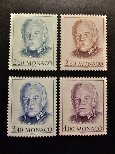 Briefmarke Monaco 1991 – Fürst Rainier III. – Postfrisch ** MNH – Sammlerstück