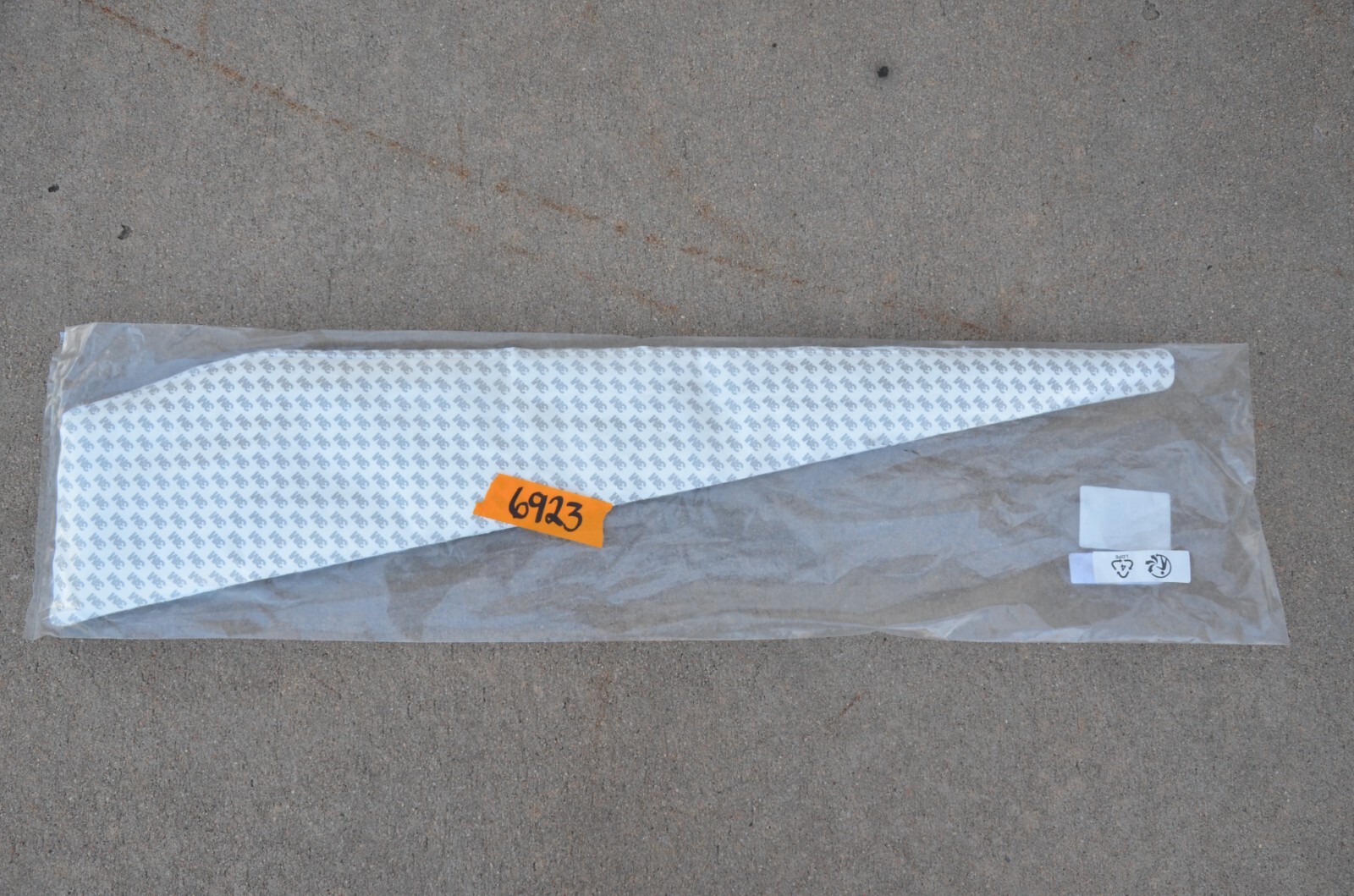 New Genuine Bentley Continental Right Door Noise Sound Insulation 3W3837740