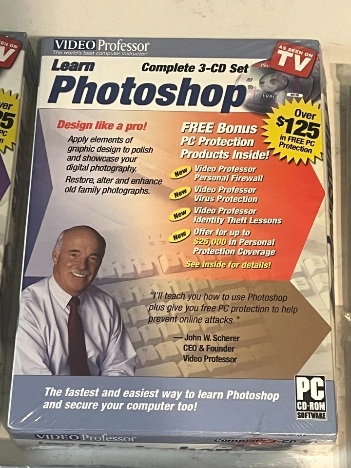 Lote de 9 Juegos de Software Video Profesor Aprendizaje PC CD-ROM Nuevos Sellados Foto 4 de 4