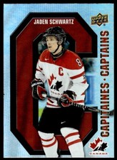 2021-22 Upper Deck Tim Hortons Team Canada Canada's Captains Jaden Schwartz