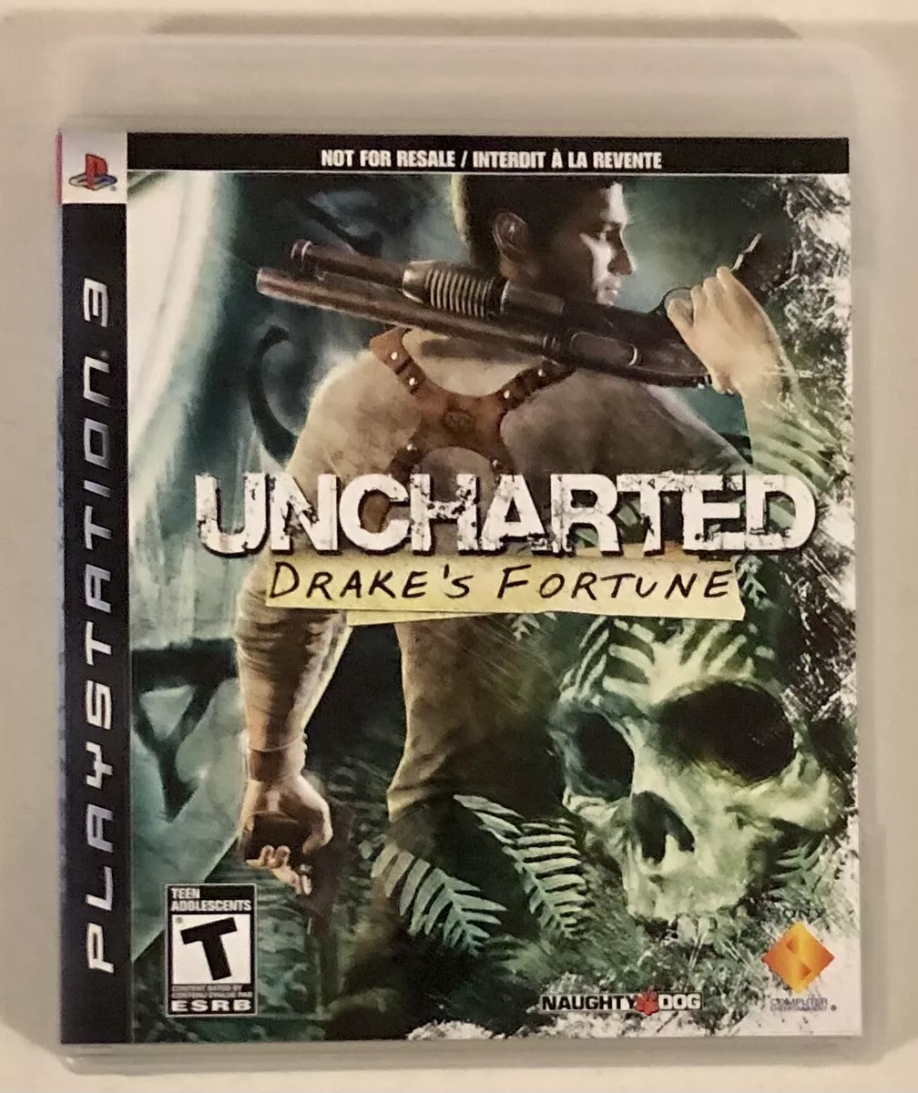 Uncharted: Drake's Fortune (Sony PlayStation 3, 2007) for sale online