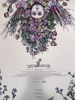 Midsommar Movie Poster A24 Yuko Higuchi Official May Queen Phantom