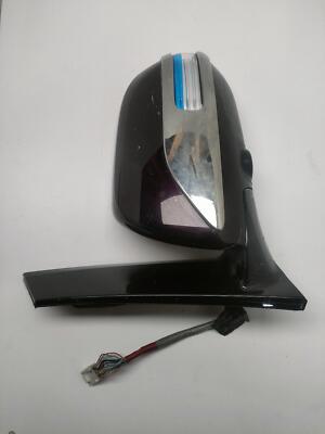 TOYOTA ALPHARD MK2 AH20 2008 - 2015 LEFT DOOR MIRROR W/ CAMERA 16 WIRE PURPLE