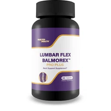 Lumbar Flex Balmorex Pro Plus Back Supplement - Natural Back Support Supplement
