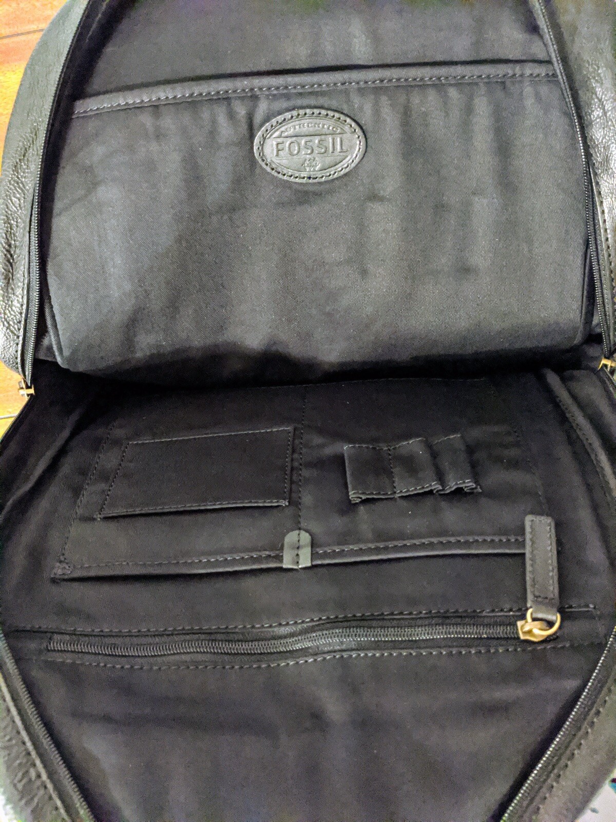 fossil laptop backpack