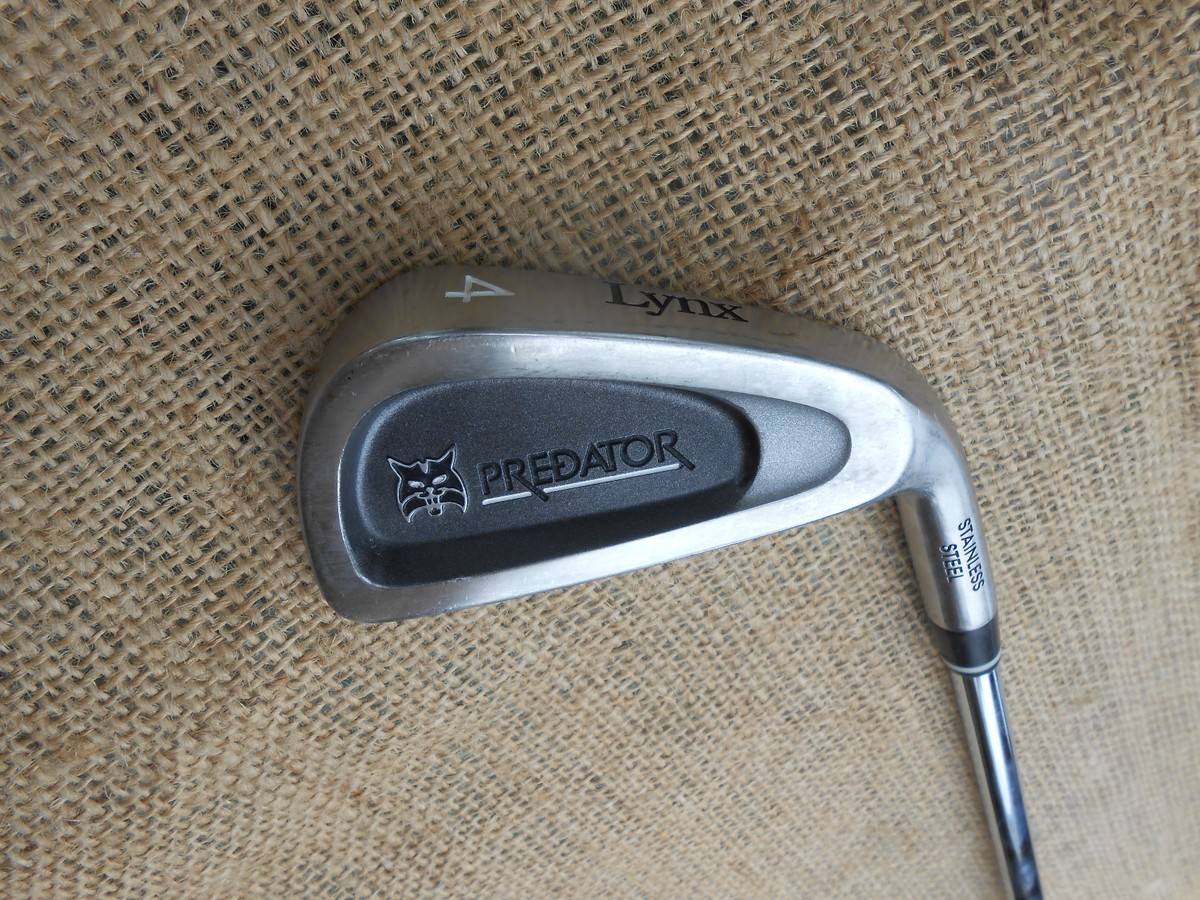 Lynx PREDATOR Stainless #3,4,5,6,7,8,9 Iron Options ⛳ Steel