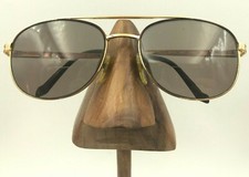 Vintage Lacoste Classic 7103F L1476 Tortoise Gold Pilot Sunglasses FRAMES ONLY