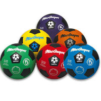 Macgregor® Multicolor Rubber Soccerball - Green - Size 5 on sale Macgregor® Multicolor Rubber Soccerball - Green - Size 5 on sale